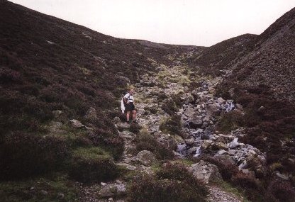 Pausing for rest on Loft Beck